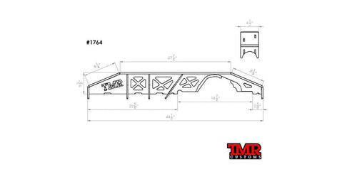 05+ Dana 60 FULL WIDTH Truss Kit - FITS '05-'CURRENT FORD SUPER DUTY High Pinion