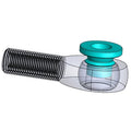 1 Piece Misalignment Spacer with Safety Washer