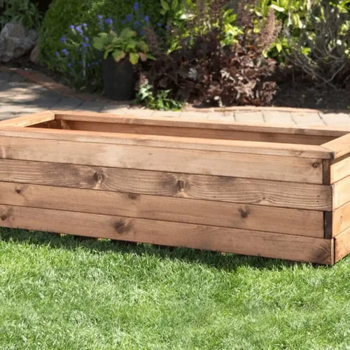 Garden plant pots rustic by Woven Wood
