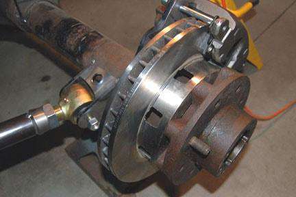 14 Bolt Rear Disc Brake Conversion Brackets
