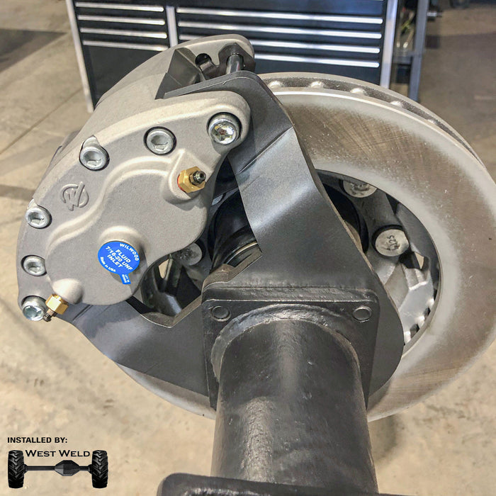 14 Bolt Rear Disc Brake Conversion Brackets
