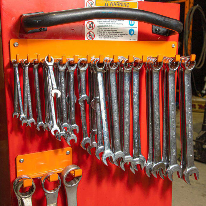14 Piece Wrench Organizer Rack