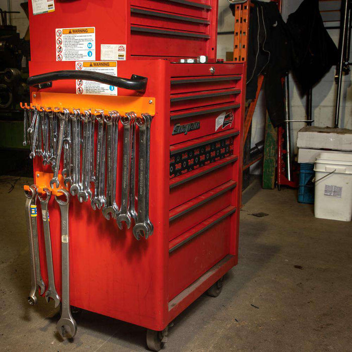 14 Piece Wrench Organizer Rack