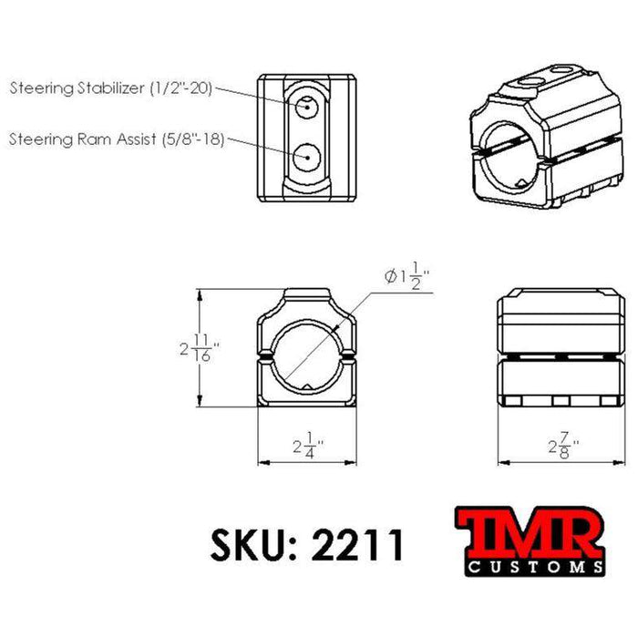 1.5" Steering Clamp