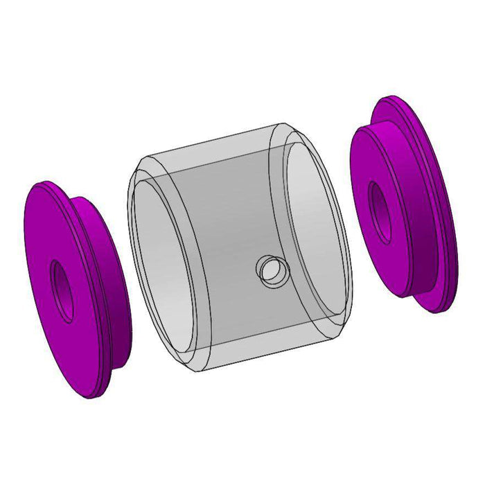 1.6" & 2" Aluminum Mockup Bushings