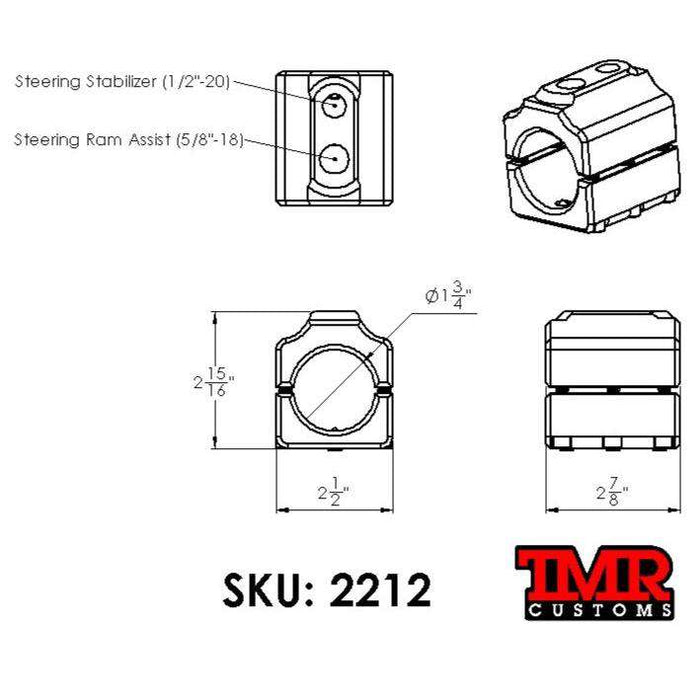 1.75" Steering Clamp