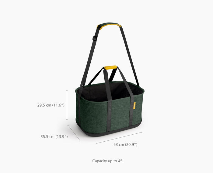 [half-width] 2-piece Hold-All 45L Outdoor Laundry Basket & Peg Set