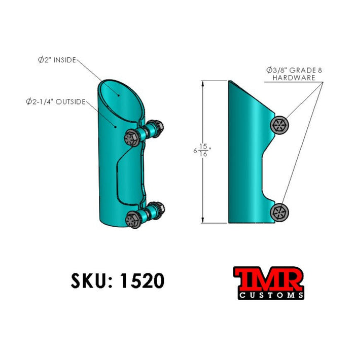 2.0" Bump Stop Mount Can