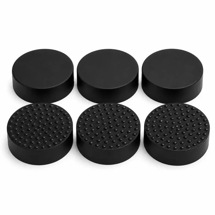 20 Invisible Rubber Pot Feet with Non-Slip Surface Grip & Adhesive Pads - 4.8cm Diameter 1.4cm Tall