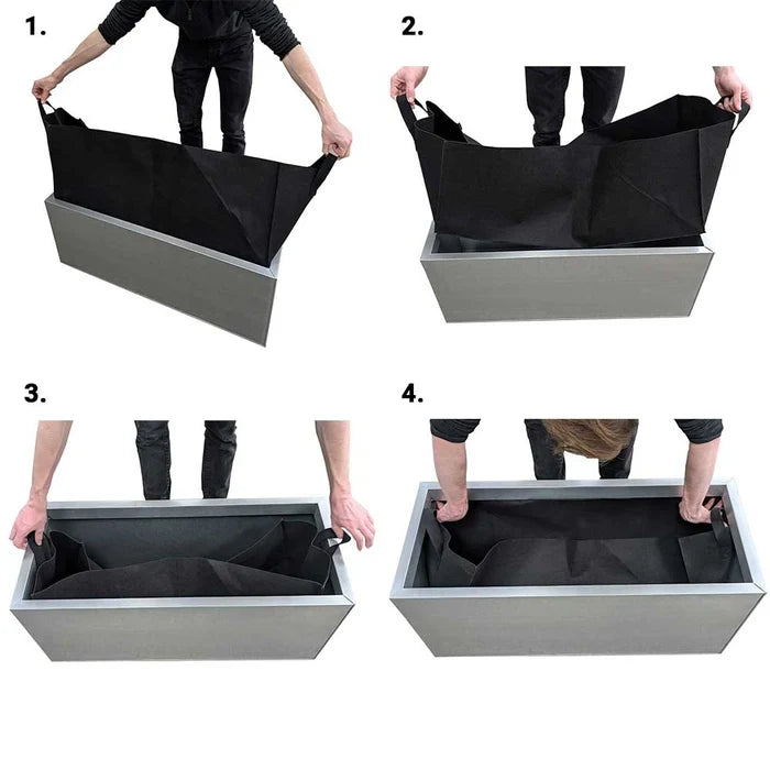 2m Fabric Grow Bag Liner for Troughs