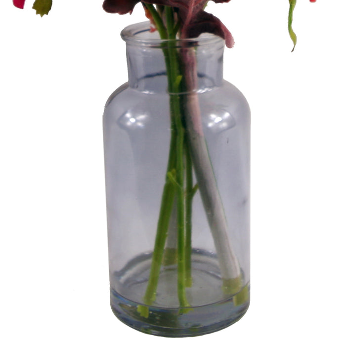 38cm Artificial Rose Arrangement in Vase