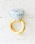 39in Diamond Ring Foil Balloon
