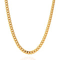 Gold Plated / 14K Gold / 30" 5mm Miami Cuban Chain CHX09832-30
