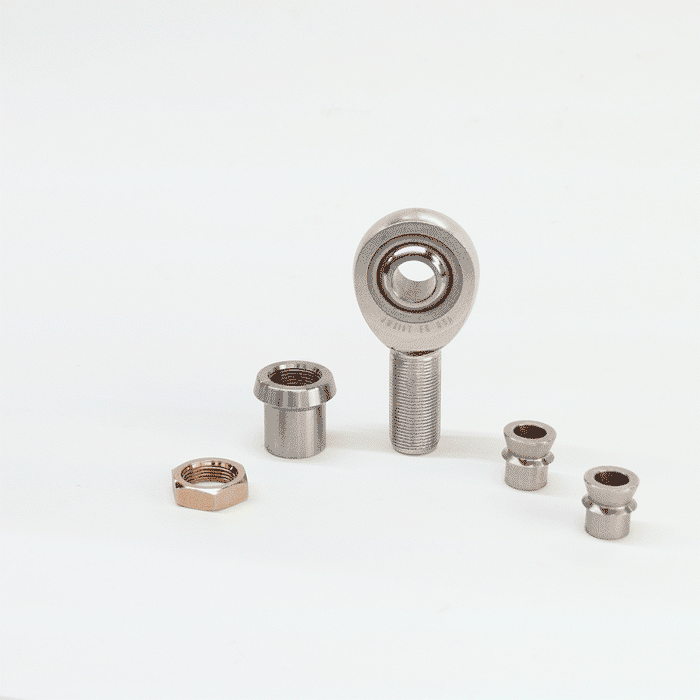 7/8” FK Rod End (Heim Joint) Package with Round Tube Adapter