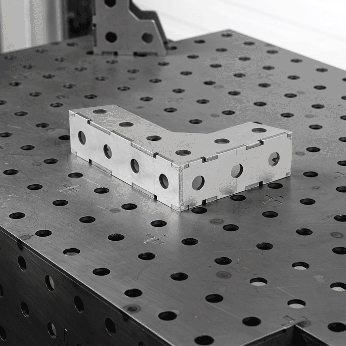 90° Fabrication Square - 8" x 6" x 2"