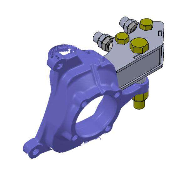 99-04 Dana 60 Weld On High Steer Arms - Ford Super Duty