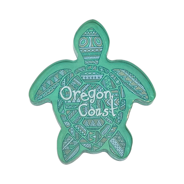 Magnet -Turtle Trible Oregon Coast