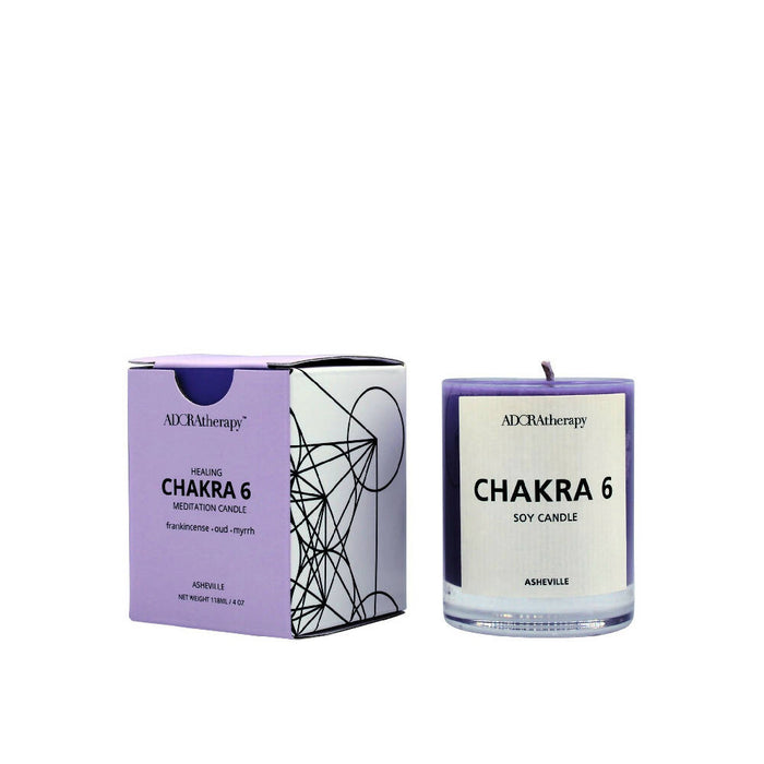 Adoratherapy Third Eye Chakra Meditation Candle