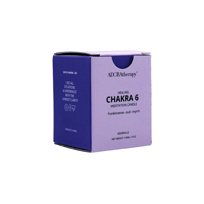 Adoratherapy Third Eye Chakra Meditation Candle