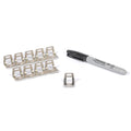 Aluminum Bolt On Zip Tie Tab/Cable Tie Tab - 10 Pack