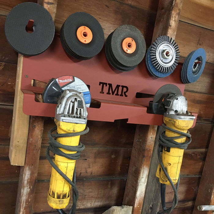 Angle Grinder & Abrasive Organizer