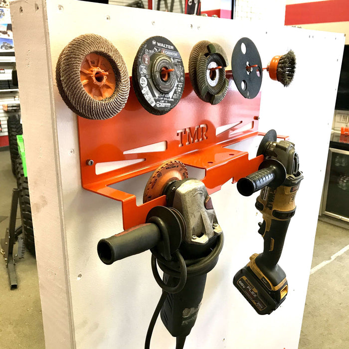 Angle Grinder & Abrasive Organizer
