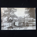 Antique Postcard Town Bridge Thetford Norfolk England Britannia Edwardian River