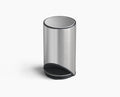 [hidden] Arc™ 10L Easy-push Stainless-steel Pedal Bin - 30152 - Image 1