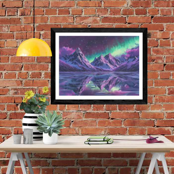 Aurora Carnival Above Crystal Peaks