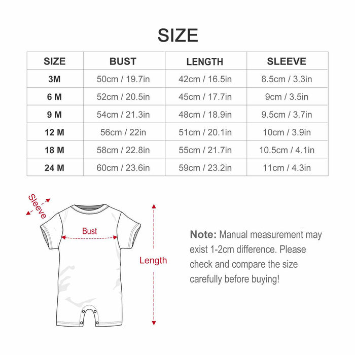 Baby romper Texas Longhorn icon pattern