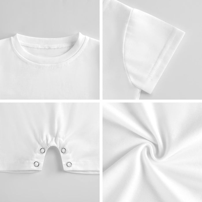 Baby romper Texas Longhorn icon pattern