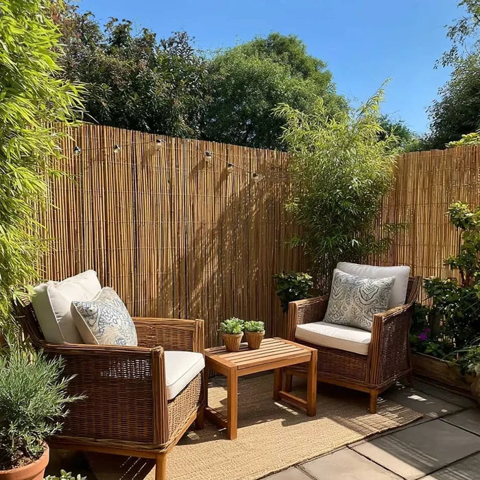 Bamboo Cane Fencing Screening Rolls