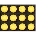 BATA 12" Yellow Dimpled Softballs Dozen Pack - Pitch Pro Direct