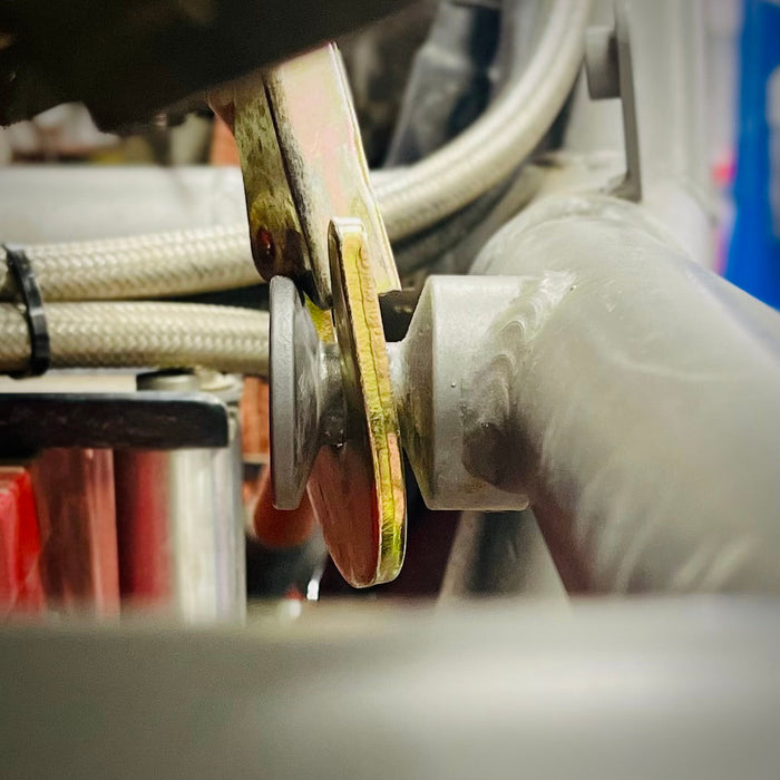 Billet Ratchet Strap Tie-Down - TUBE MOUNT