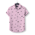 Black Angus Cattle icon pattern - Button Down Shirts for farmers