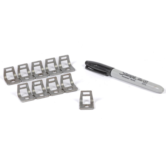 Bolt On Zip Tie Tab/Cable Tie Tab - 10 Pack