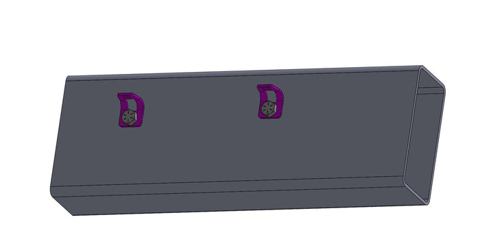Bolt On Zip Tie Tab/Cable Tie Tab - 50 Pack