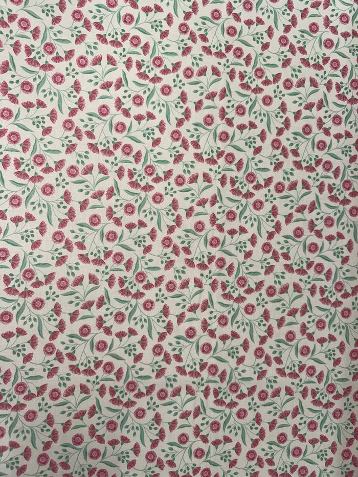 Botanical Oasis Tropical Flower on Cream A984A