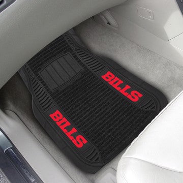 Buffalo Bills 2-piece Deluxe Car Mat Set