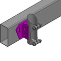 Bump Stop Frame Mount - 1" OFFSET