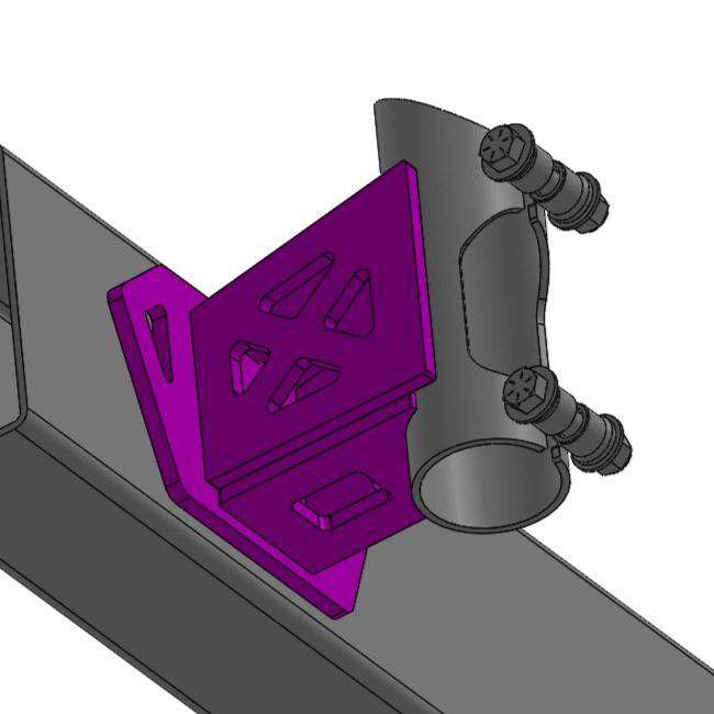 Bump Stop Frame Mount - 3" OFFSET
