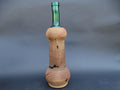 Californian Antique Glass Bottle with Native American Woven Covering