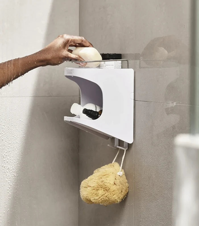 [hidden] [lifestyle] Capsule™ Compact 2-tier Shower Shelf - 70563 - Image 2