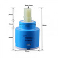 Ceramic Spool Cartridge Faucet Cartridge Mixer Khaki 40mm