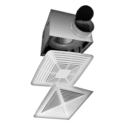 CF-170E (130CFM 2.0Sones 0.10″S.P) Reversomatic