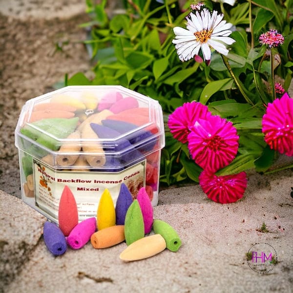 Chakra Back Flow Incense Cones