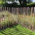Chestnut Heavy Duty Paling Fence Roll with Steel Wire
