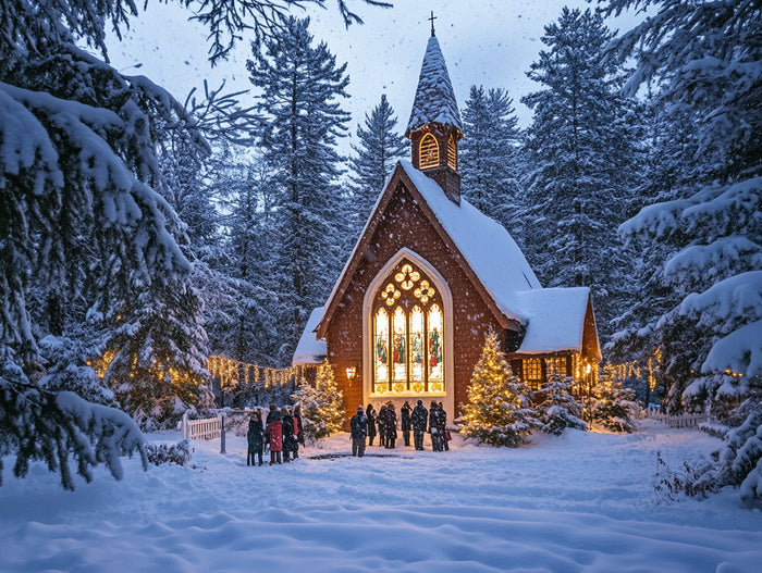 Christmas Eve at Evergreen Chapel