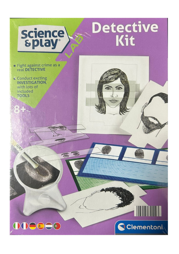 CLEMENTONI Science & Play – Detective Kit