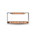 Clemson Tigers License Plate Laser Frame